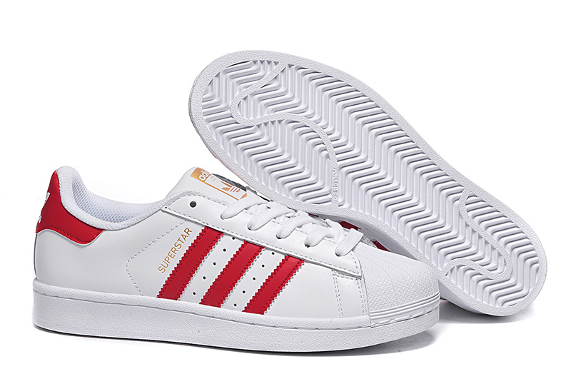 adidas original superstar 2 rouge