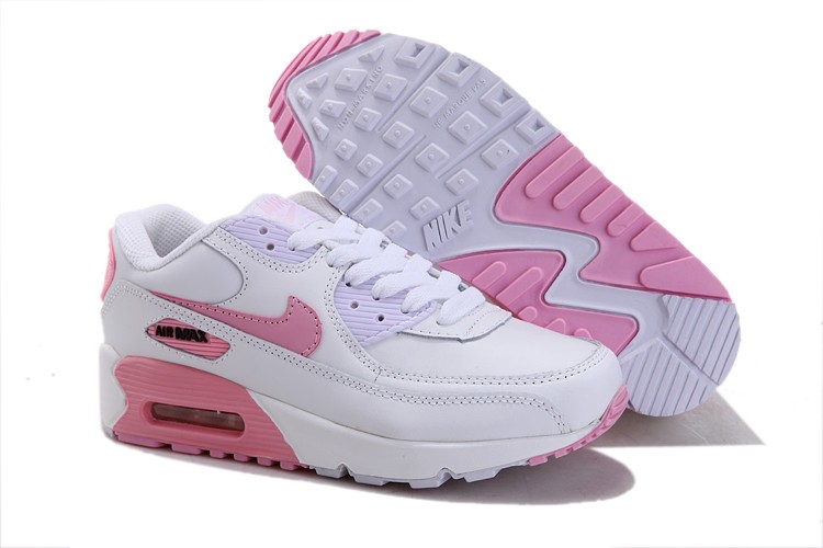 air max 90 blanche et rose